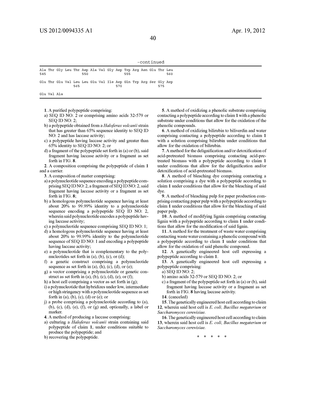 ARCHAEL LACCASES AND MULTICOPPER OXIDASES (MCOS) AND THEIR USES THEREOF - diagram, schematic, and image 62