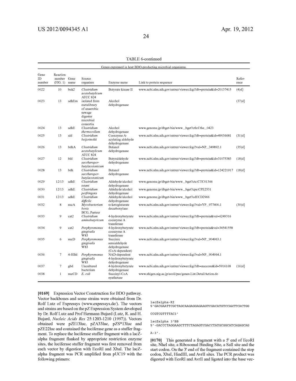 COMPOSITIONS AND METHODS FOR THE BIOSYNTHESIS OF 1,4-BUTANEDIOL AND ITS     PRECURSORS - diagram, schematic, and image 39