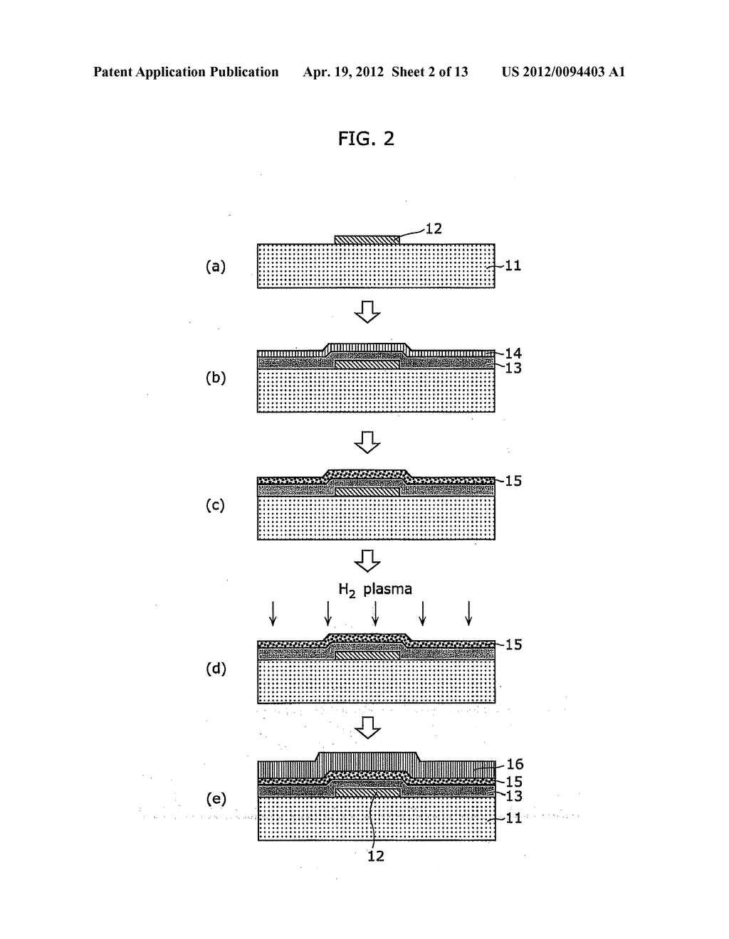 METHOD OF MANUFACTURING THIN-FILM TRANSISTOR SUBSTRATE - diagram, schematic, and image 03