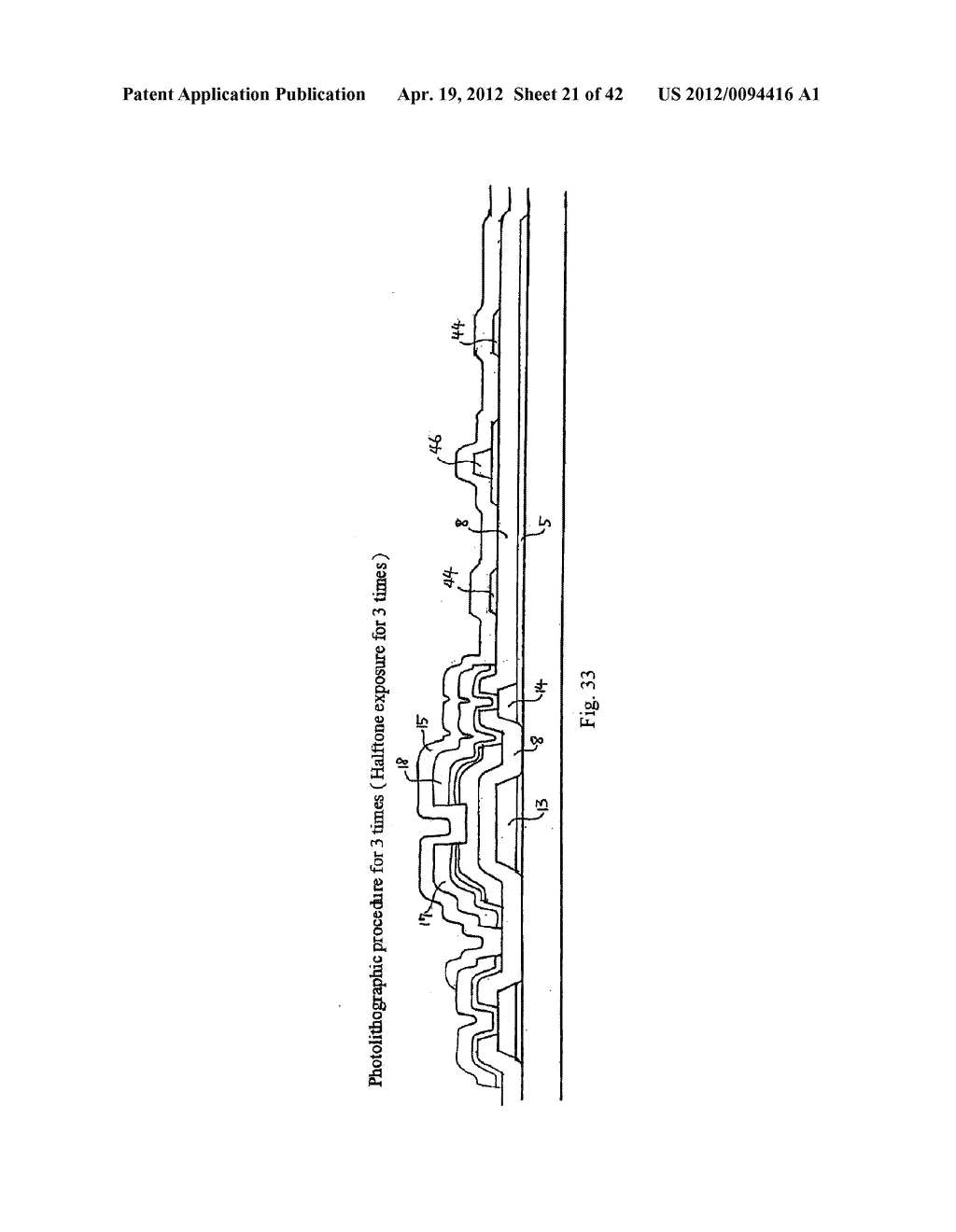 LOW-COST LARGE-SCREEN WIDE-ANGLE FAST-RESPONSE LIQUID CRYSTAL DISPLAY     APPARATUS - diagram, schematic, and image 22