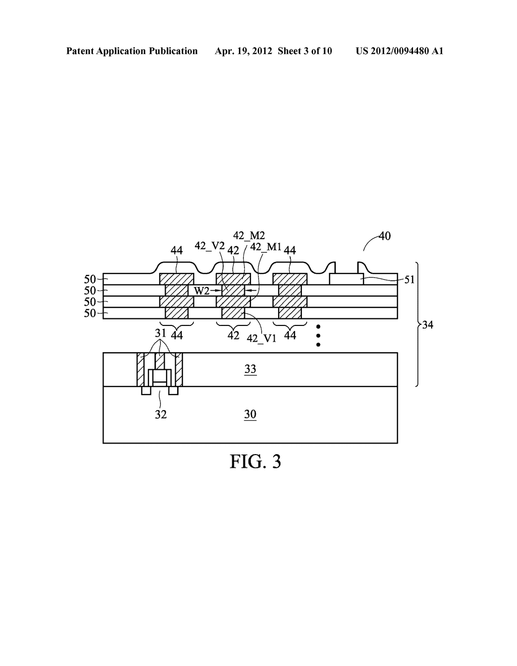 Stacked Coplanar Waveguides Having Signal and Ground Lines Extending     Through Plural Layers - diagram, schematic, and image 04