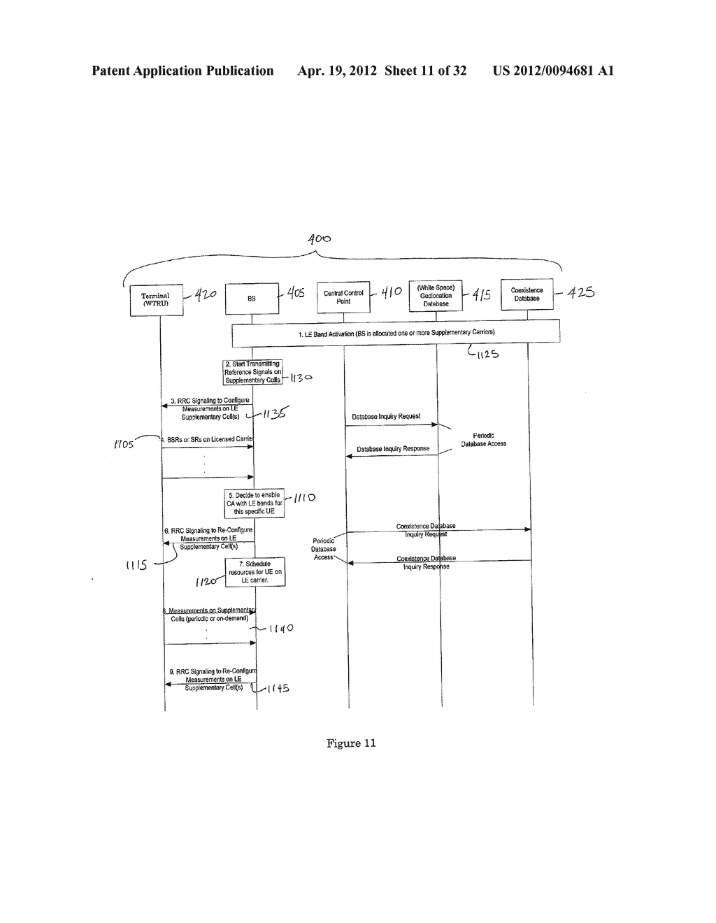 SERVICE-BASED APPROACH TO CHANNEL SELECTION AND NETWORK CONFIGURATION FOR     TELEVISION WHITE SPACE NETWORKS - diagram, schematic, and image 12