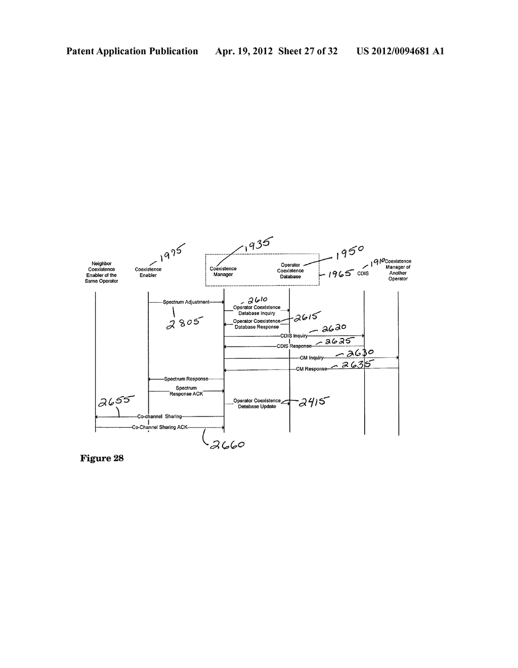 SERVICE-BASED APPROACH TO CHANNEL SELECTION AND NETWORK CONFIGURATION FOR     TELEVISION WHITE SPACE NETWORKS - diagram, schematic, and image 28