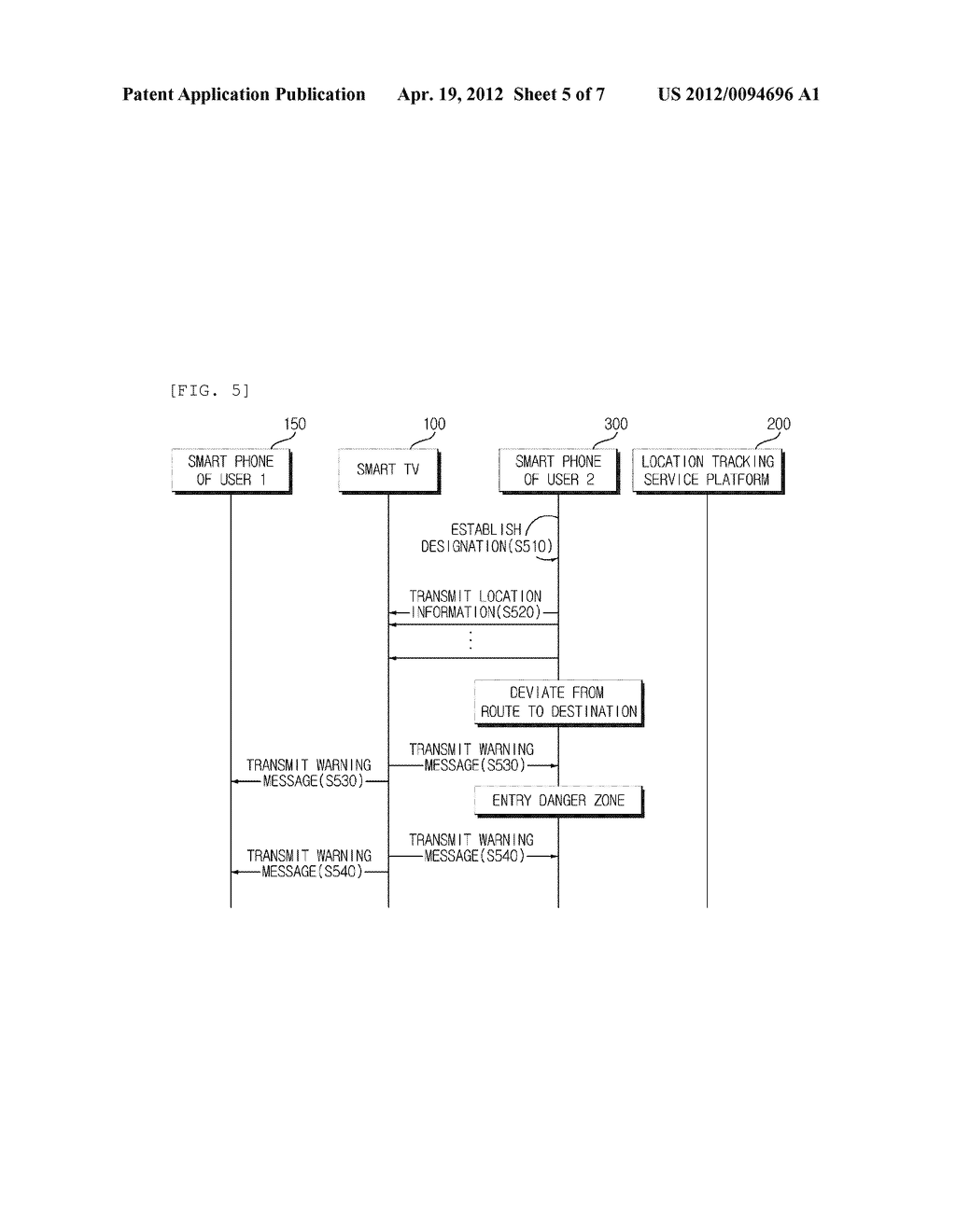 SYSTEM AND METHOD FOR TRACKING LOCATION OF MOBILE TERMINAL USING TV - diagram, schematic, and image 06