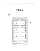 MOBILE TERMINAL AND DISPLAYING METHOD THEREOF diagram and image