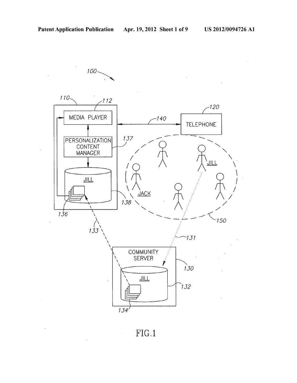 Personalization content sharing system and method - diagram, schematic, and image 02