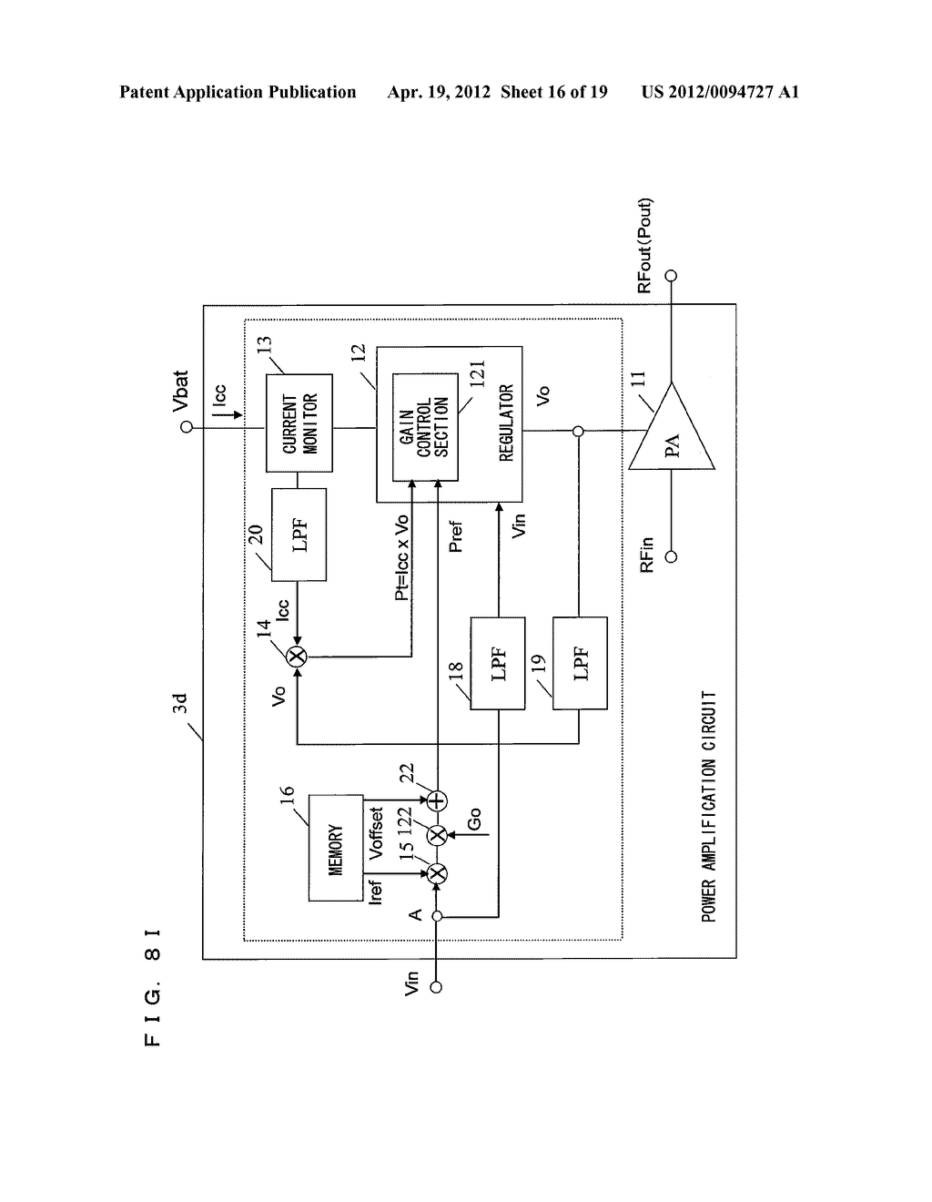 POWER AMPLIFICATION CIRCUIT AND COMMUNICATION APPARATUS - diagram, schematic, and image 17