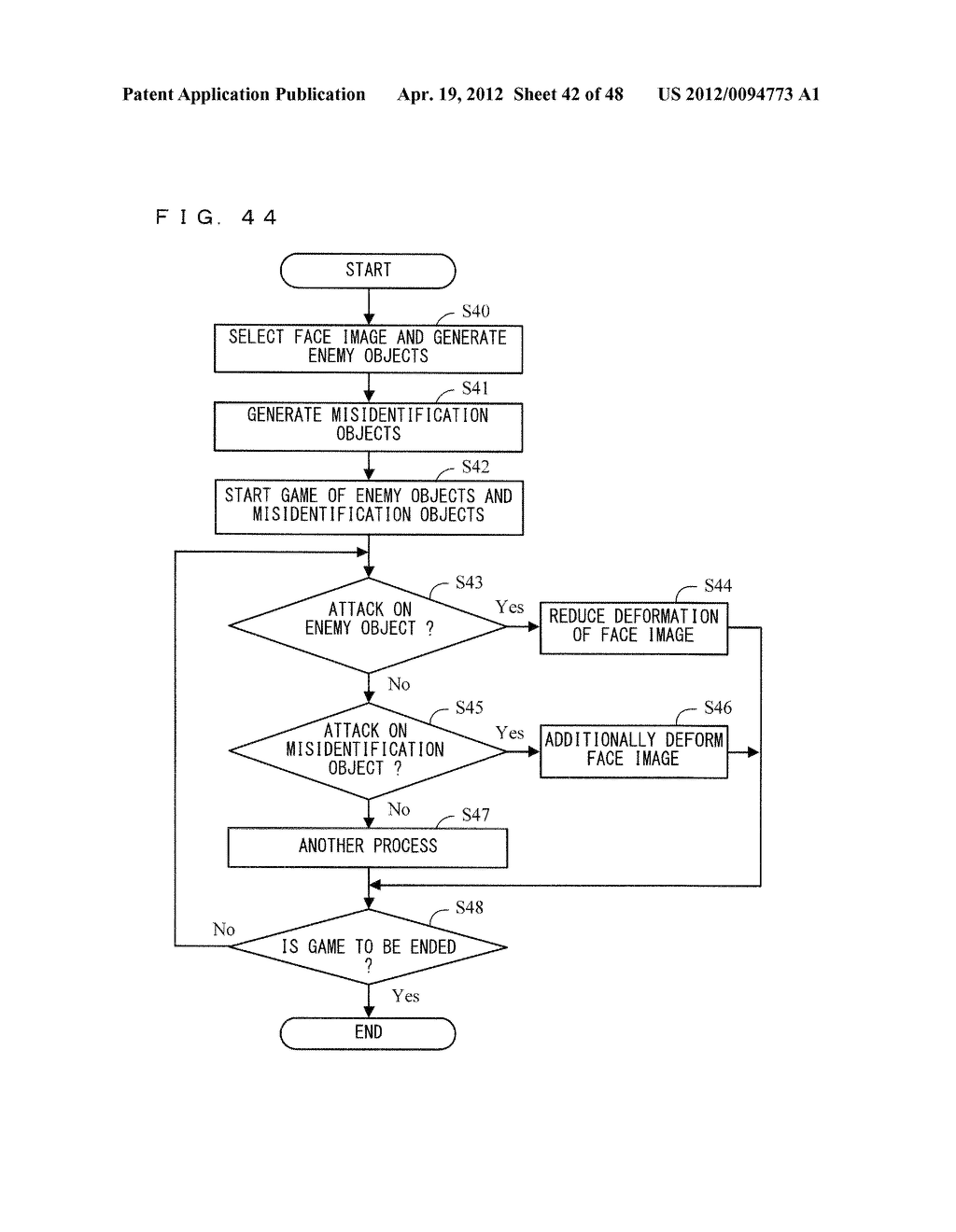 STORAGE MEDIUM HAVING STORED THEREON GAME PROGRAM, IMAGE PROCESSING     APPARATUS, IMAGE PROCESSING SYSTEM, AND IMAGE PROCESSING METHOD - diagram, schematic, and image 43