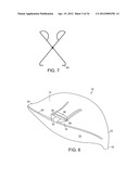 GOLF CLUB HAVING REMOVABLE SOLE WEIGHT USING CUSTOM AND INTERCHANGEABLE     PANELS diagram and image