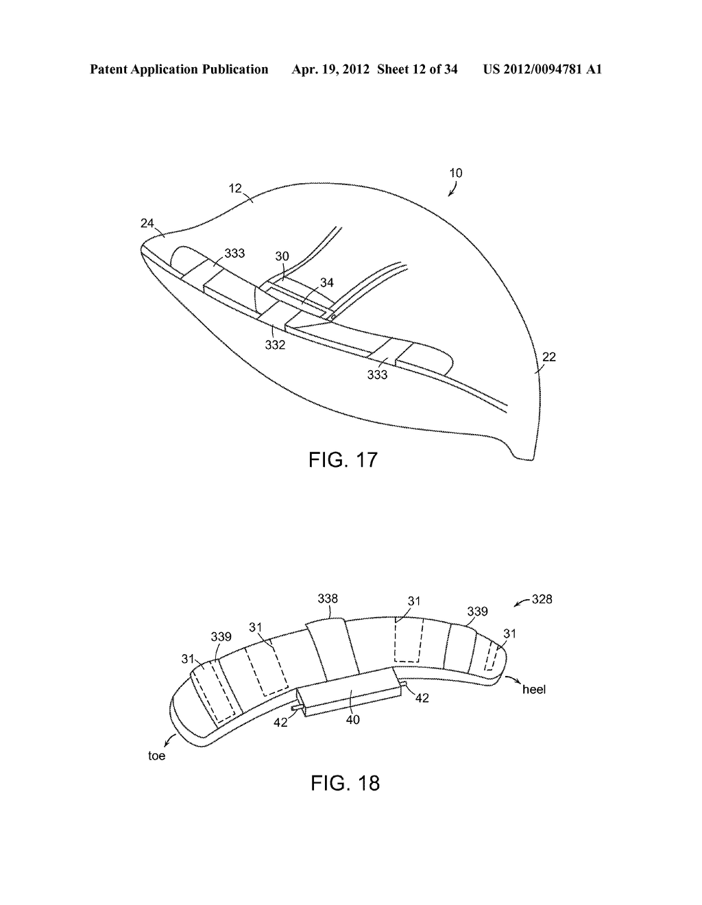 GOLF CLUB HAVING REMOVABLE SOLE WEIGHT USING CUSTOM AND INTERCHANGEABLE     PANELS - diagram, schematic, and image 13