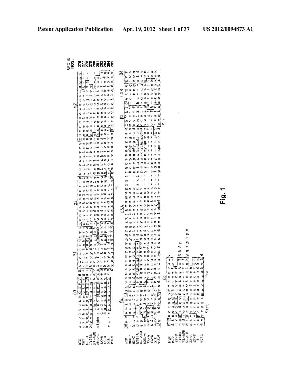 COMBINATORIAL LIBRARIES OF PROTEINS HAVING THE SCAFFOLD STRUCTURE OF     C-TYPE LECTIN-LIKE DOMAINS - diagram, schematic, and image 02