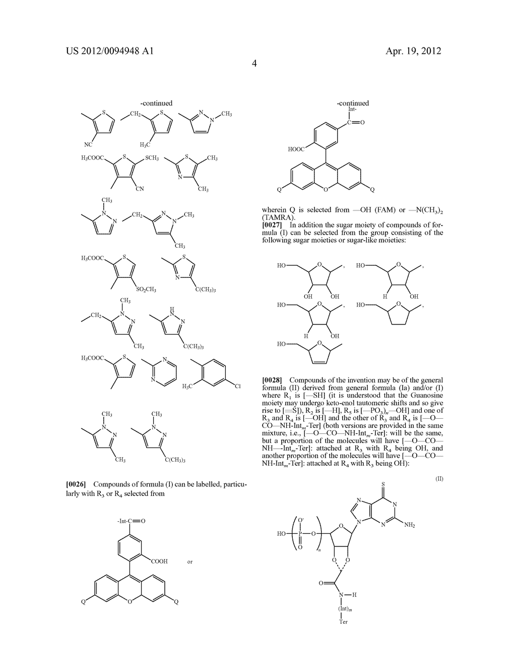  Analogous Compounds of 6-Thioguanosine Triphosphate, their use in Medical     Fields and Processes for their Preparation - diagram, schematic, and image 31