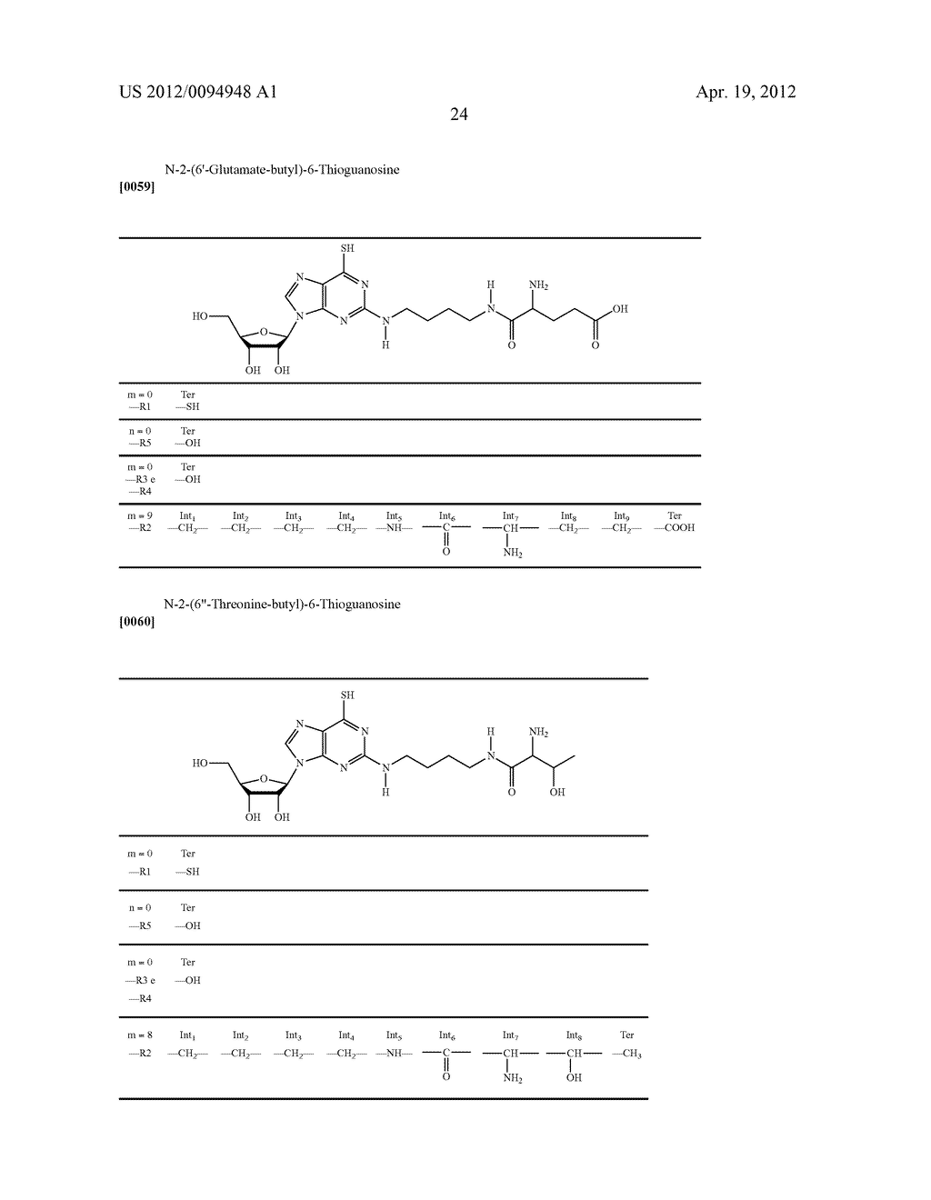  Analogous Compounds of 6-Thioguanosine Triphosphate, their use in Medical     Fields and Processes for their Preparation - diagram, schematic, and image 51