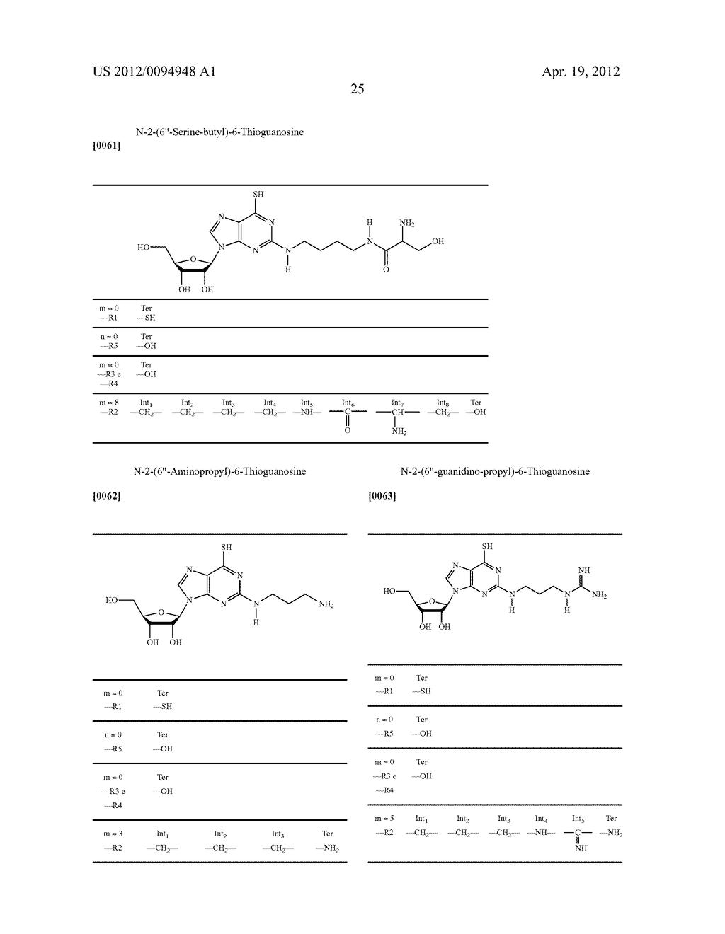  Analogous Compounds of 6-Thioguanosine Triphosphate, their use in Medical     Fields and Processes for their Preparation - diagram, schematic, and image 52