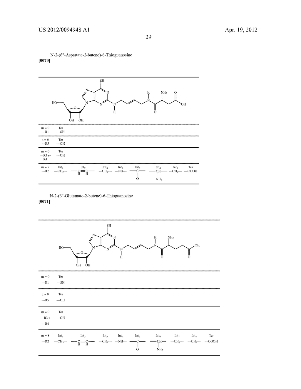 Analogous Compounds of 6-Thioguanosine Triphosphate, their use in Medical     Fields and Processes for their Preparation - diagram, schematic, and image 56