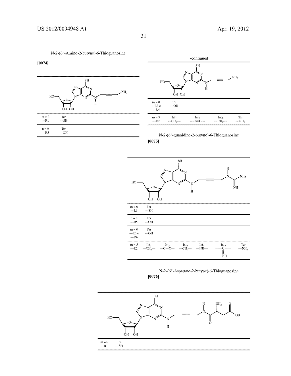  Analogous Compounds of 6-Thioguanosine Triphosphate, their use in Medical     Fields and Processes for their Preparation - diagram, schematic, and image 58
