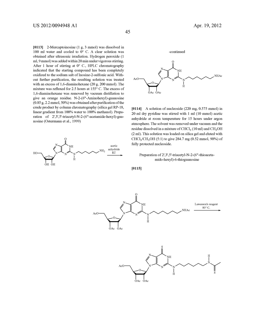  Analogous Compounds of 6-Thioguanosine Triphosphate, their use in Medical     Fields and Processes for their Preparation - diagram, schematic, and image 72