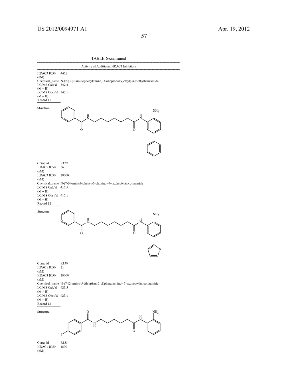 Compositions Including 6-Aminohexanoic Acid Derivatives As HDAC Inhibitors - diagram, schematic, and image 62