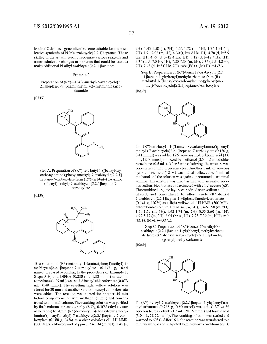 2-AZA-BICYCLO[2.2.1]HEPTANE COMPOUNDS AND USES THEREOF - diagram, schematic, and image 28