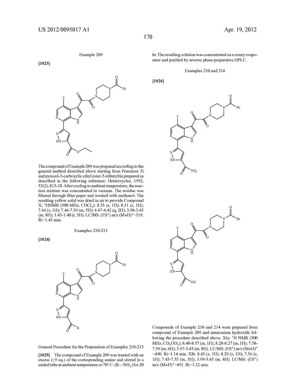 PHARMACEUTICAL FORMULATIONS OF SUBSTITUTED AZAINDOLEOXOACETIC PIPERAZINE     DERIVATIVES WITH PROTEASE INHIBITORS - diagram, schematic, and image 171