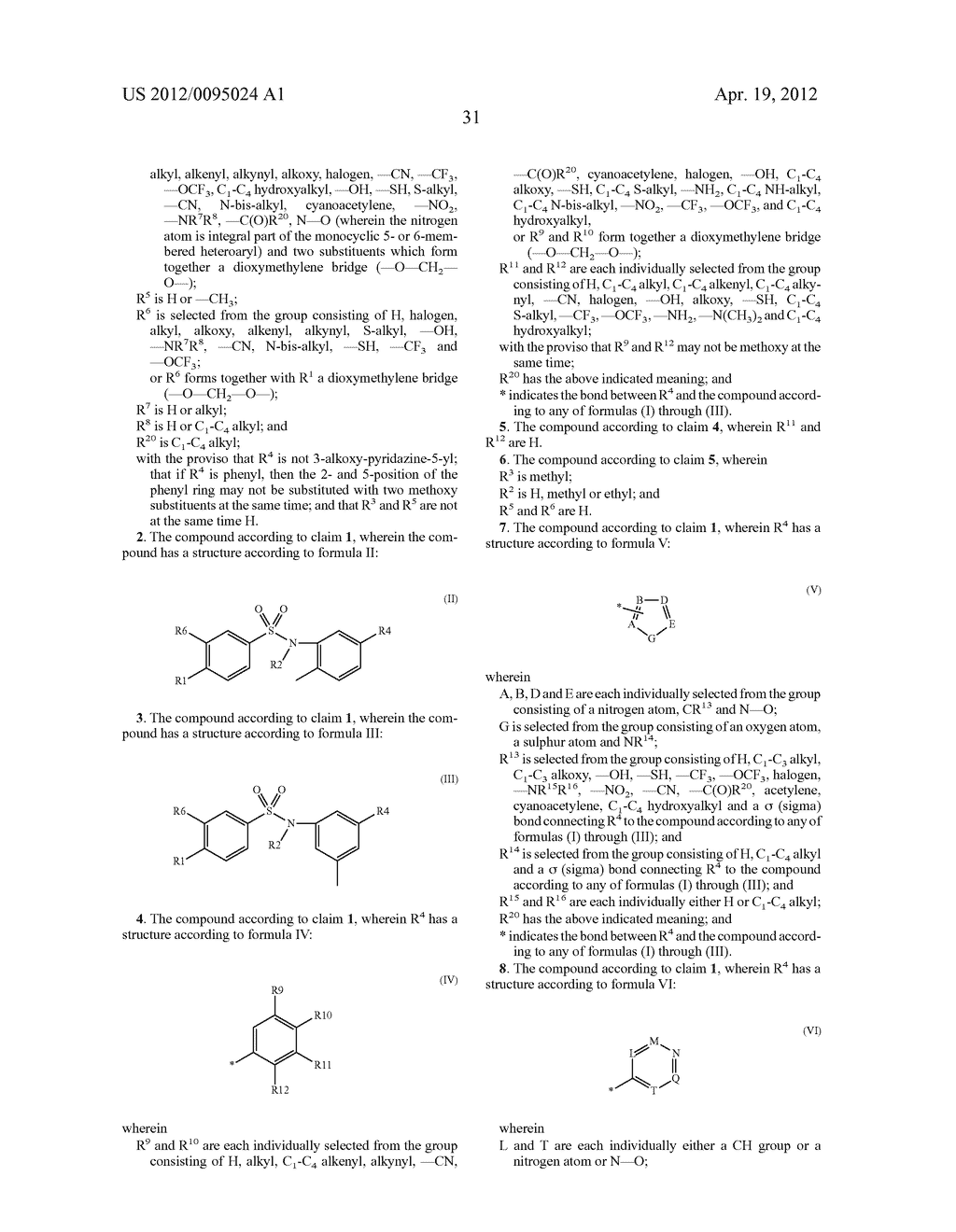 TOLUIDINE SULFONAMIDES AND THEIR USE - diagram, schematic, and image 33