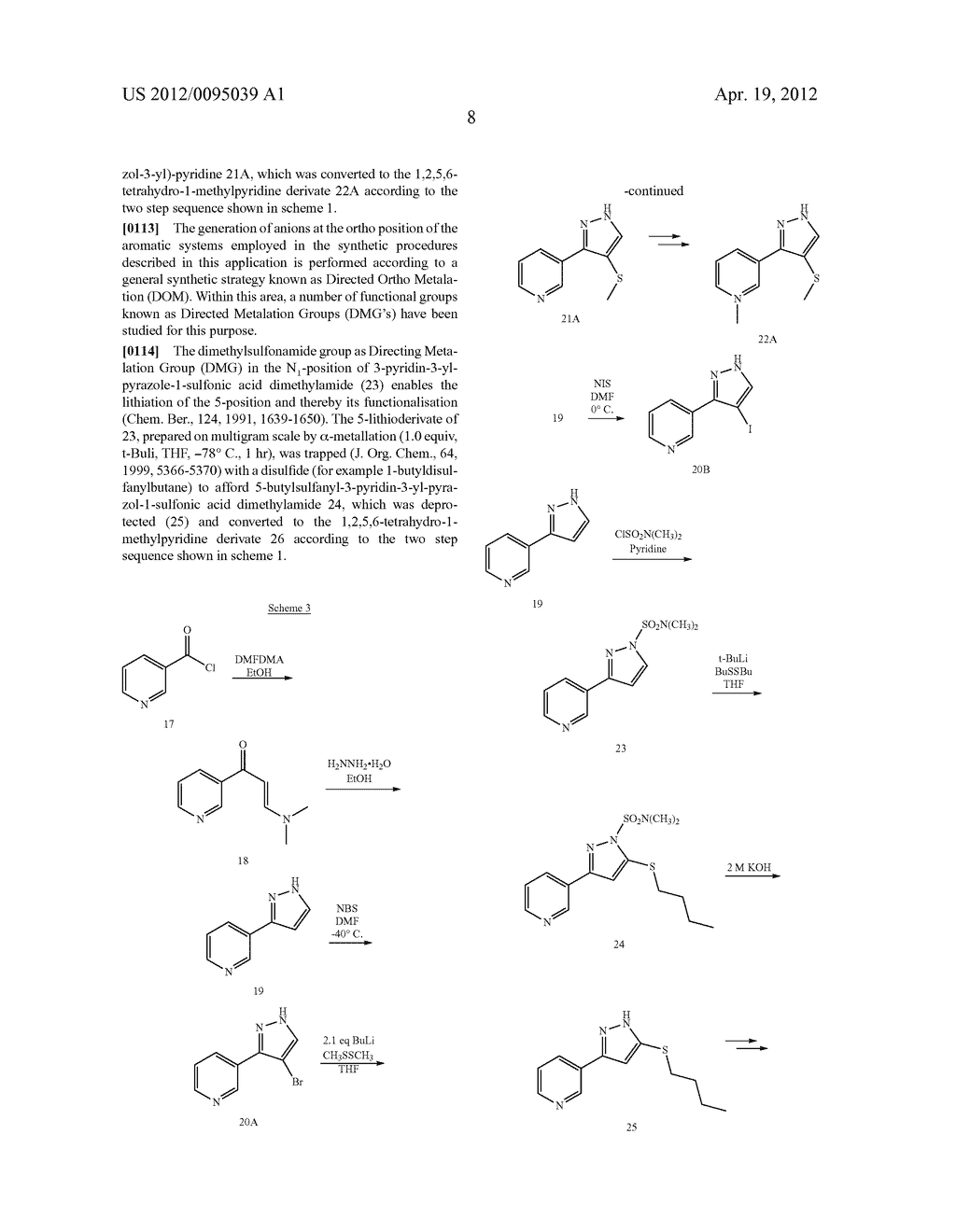 HETEROCYCLIC COMPOUNDS WITH AFFINITY TO MUSCARINIC RECEPTORS - diagram, schematic, and image 09