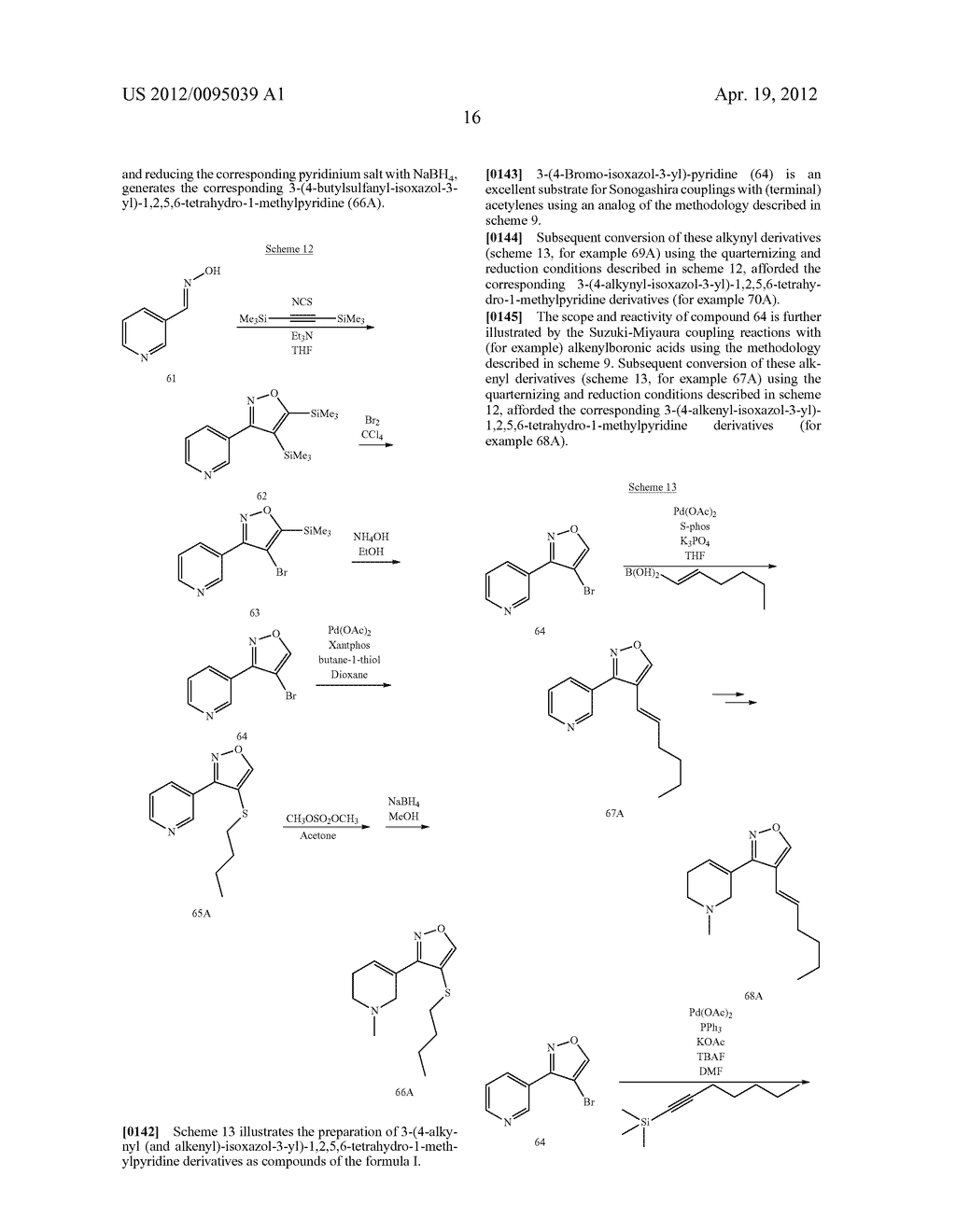 HETEROCYCLIC COMPOUNDS WITH AFFINITY TO MUSCARINIC RECEPTORS - diagram, schematic, and image 17