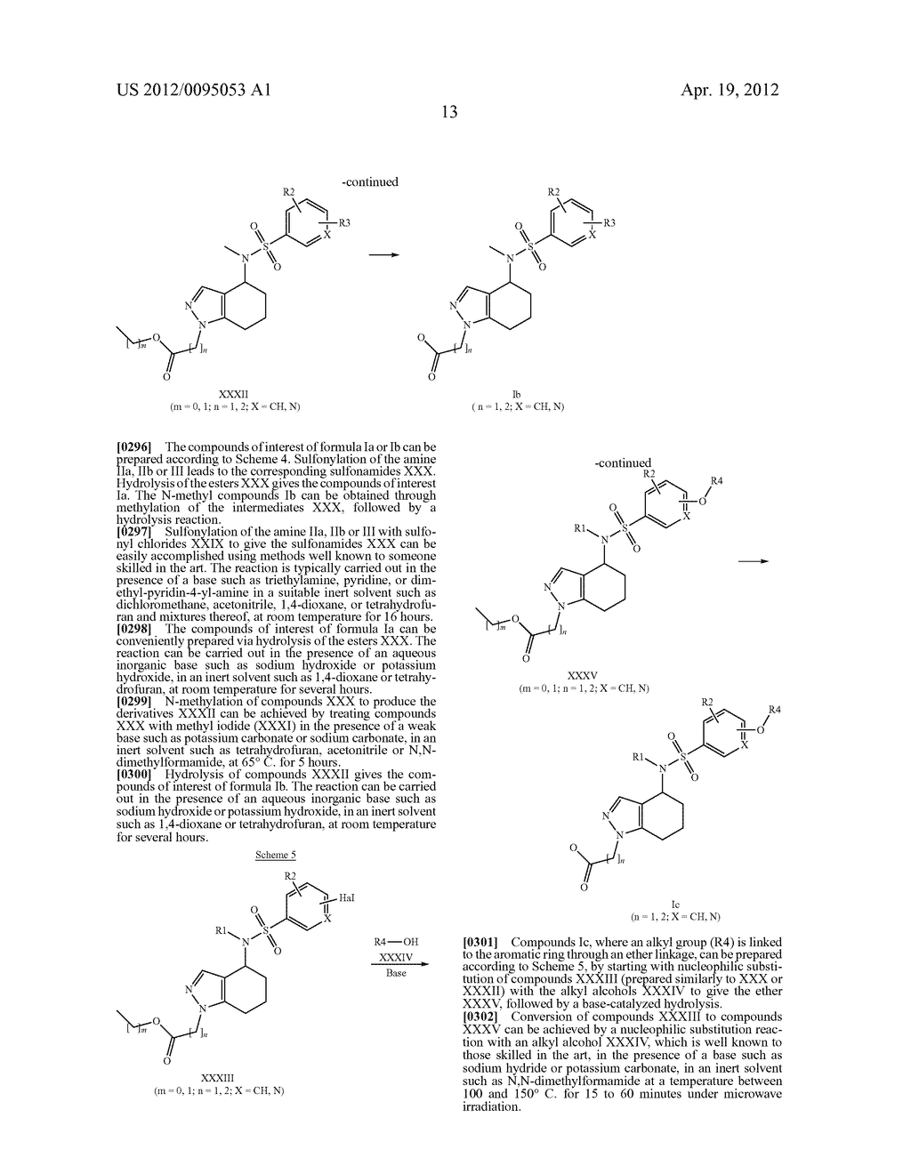 AMINOTETRAHYDROINDAZOLOACETIC ACIDS - diagram, schematic, and image 14