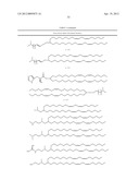 NOVEL LIPIDS AND COMPOSITIONS FOR THE DELIVERY OF THERAPEUTICS diagram and image