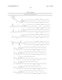 NOVEL LIPIDS AND COMPOSITIONS FOR THE DELIVERY OF THERAPEUTICS diagram and image