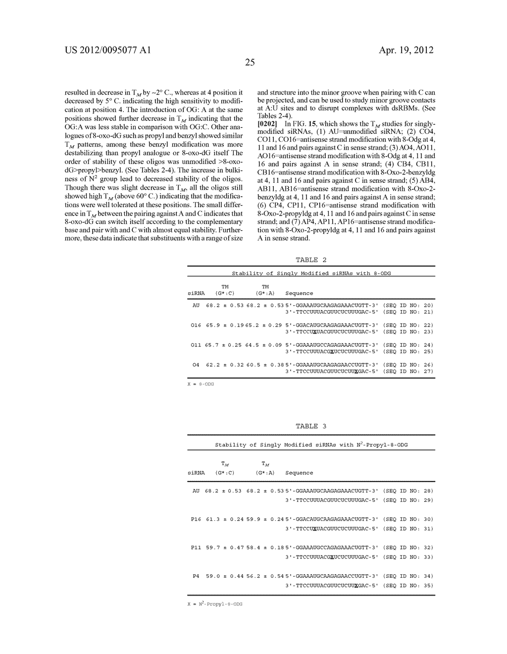 METHODS AND COMPOSITIONS RELATED TO MODIFIED GUANINE BASES FOR CONTROLLING     OFF-TARGET EFFECTS IN RNA INTERFERENCE - diagram, schematic, and image 45