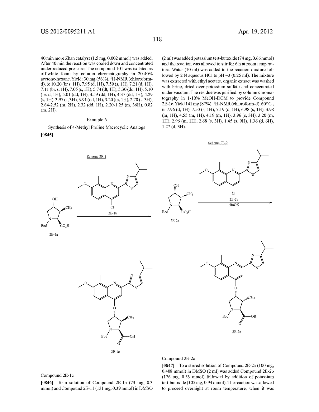 SUBSTITUTED PROLINE INHIBITORS OF HEPATITIS C VIRUS REPLICATION - diagram, schematic, and image 118