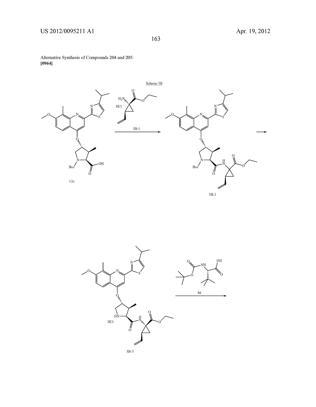 SUBSTITUTED PROLINE INHIBITORS OF HEPATITIS C VIRUS REPLICATION - diagram, schematic, and image 163