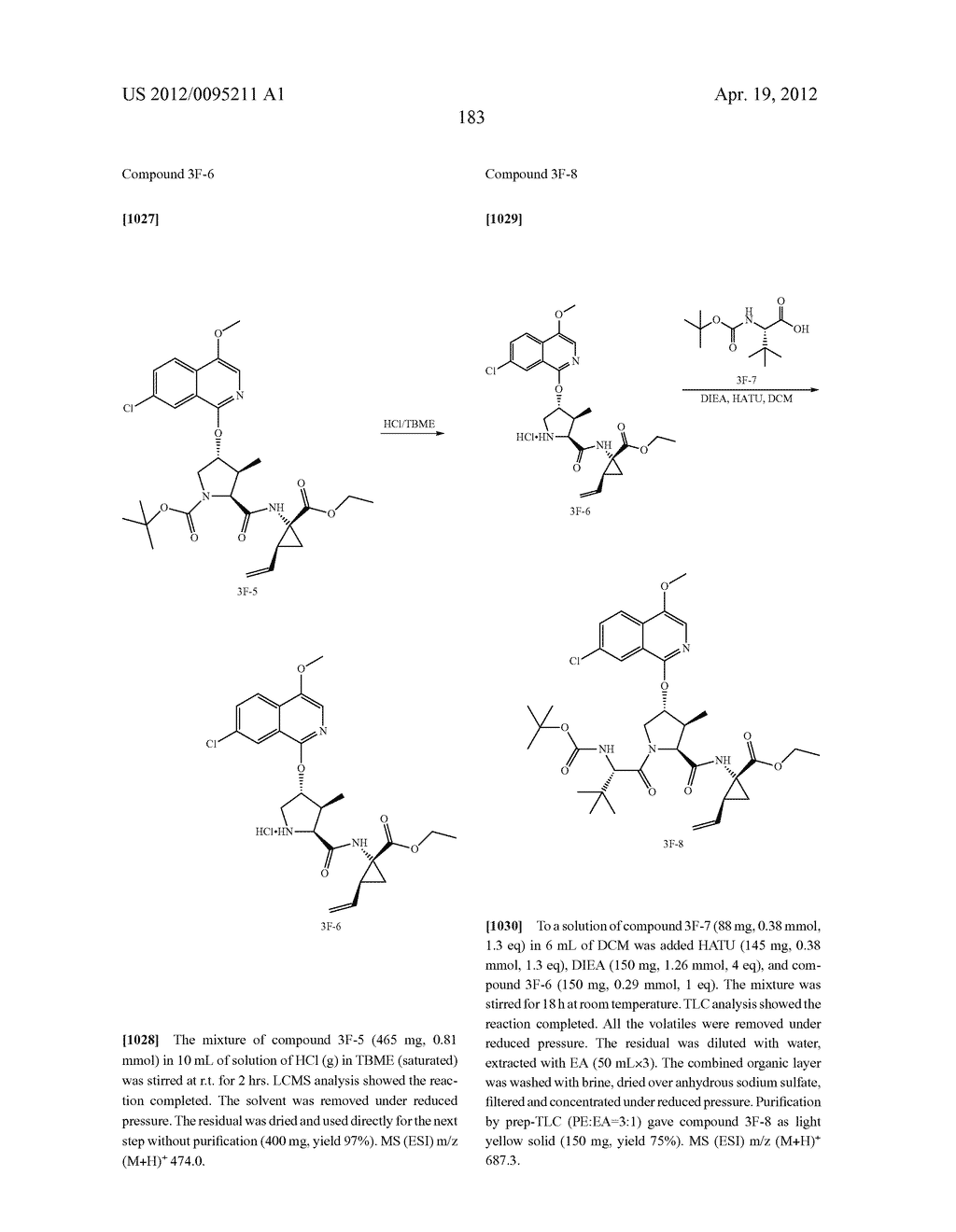 SUBSTITUTED PROLINE INHIBITORS OF HEPATITIS C VIRUS REPLICATION - diagram, schematic, and image 183