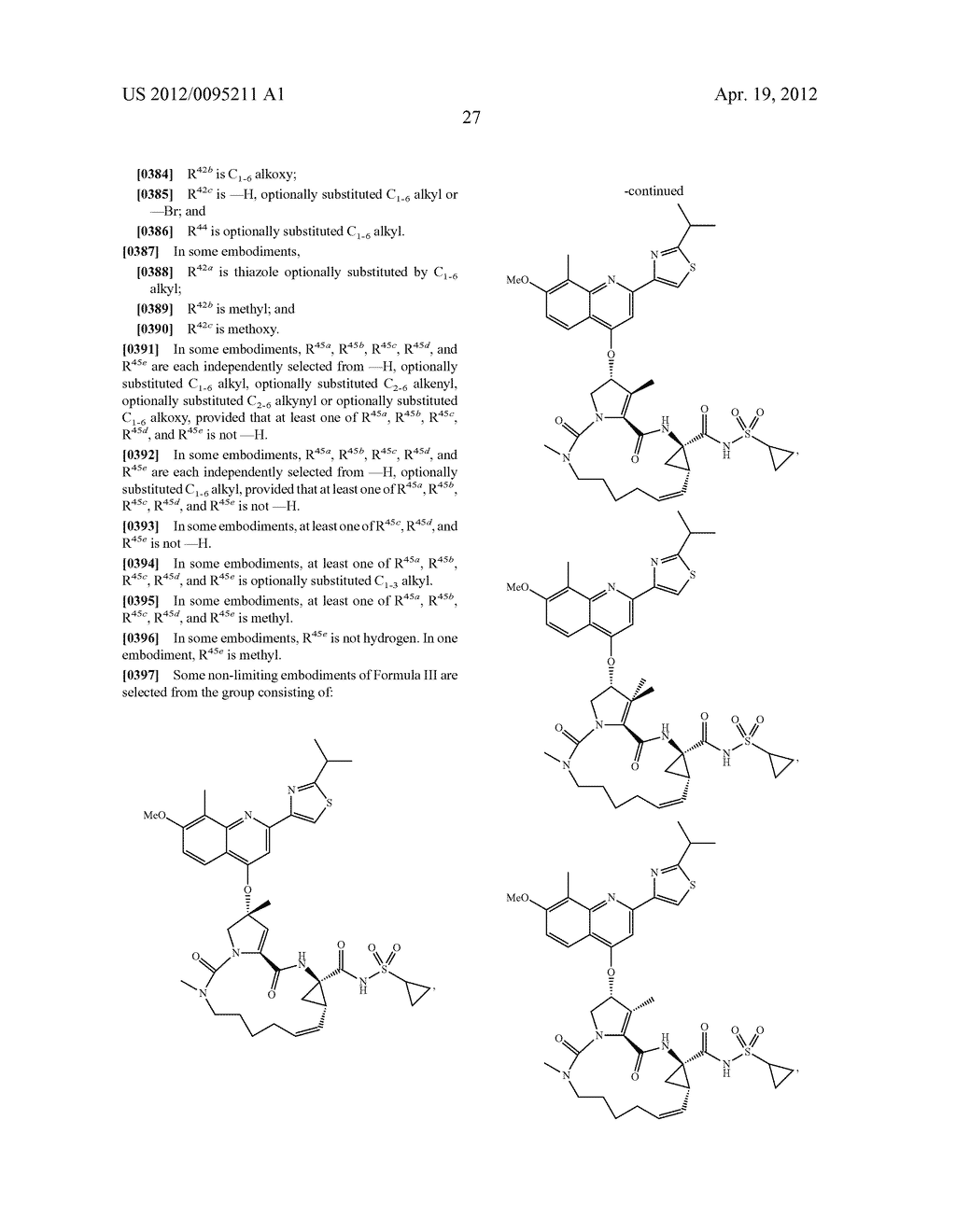 SUBSTITUTED PROLINE INHIBITORS OF HEPATITIS C VIRUS REPLICATION - diagram, schematic, and image 28