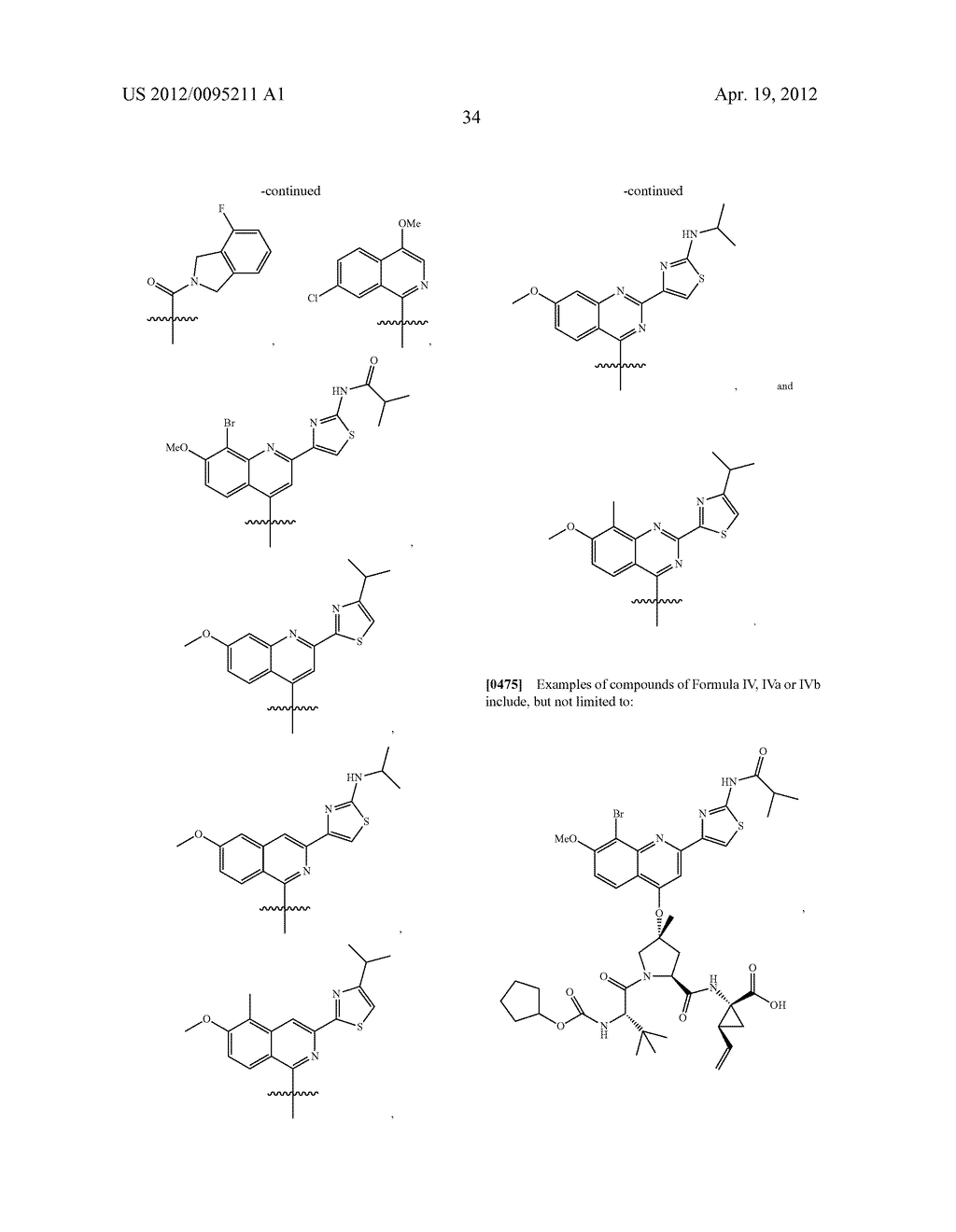 SUBSTITUTED PROLINE INHIBITORS OF HEPATITIS C VIRUS REPLICATION - diagram, schematic, and image 35