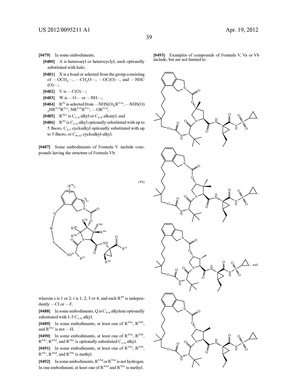 SUBSTITUTED PROLINE INHIBITORS OF HEPATITIS C VIRUS REPLICATION - diagram, schematic, and image 40