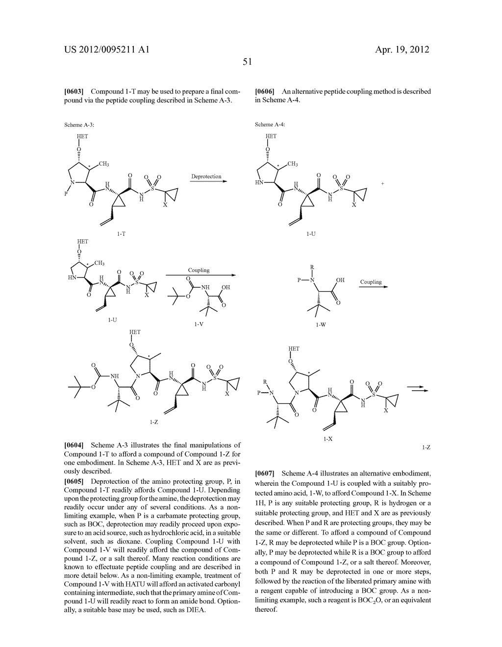 SUBSTITUTED PROLINE INHIBITORS OF HEPATITIS C VIRUS REPLICATION - diagram, schematic, and image 52