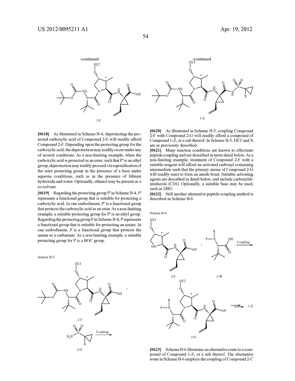 SUBSTITUTED PROLINE INHIBITORS OF HEPATITIS C VIRUS REPLICATION - diagram, schematic, and image 55