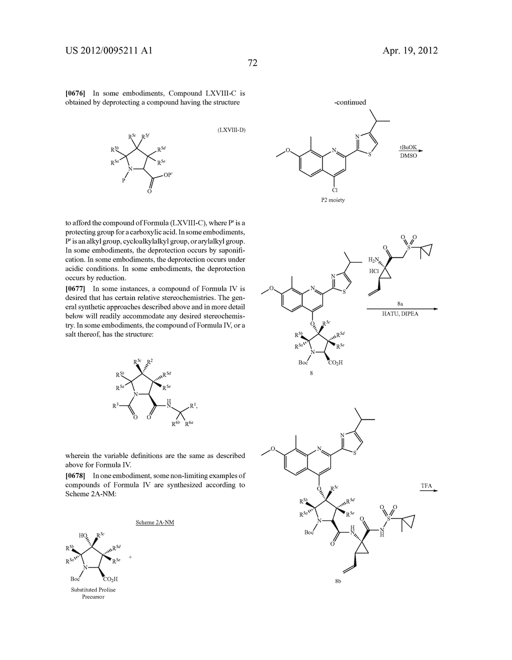 SUBSTITUTED PROLINE INHIBITORS OF HEPATITIS C VIRUS REPLICATION - diagram, schematic, and image 72