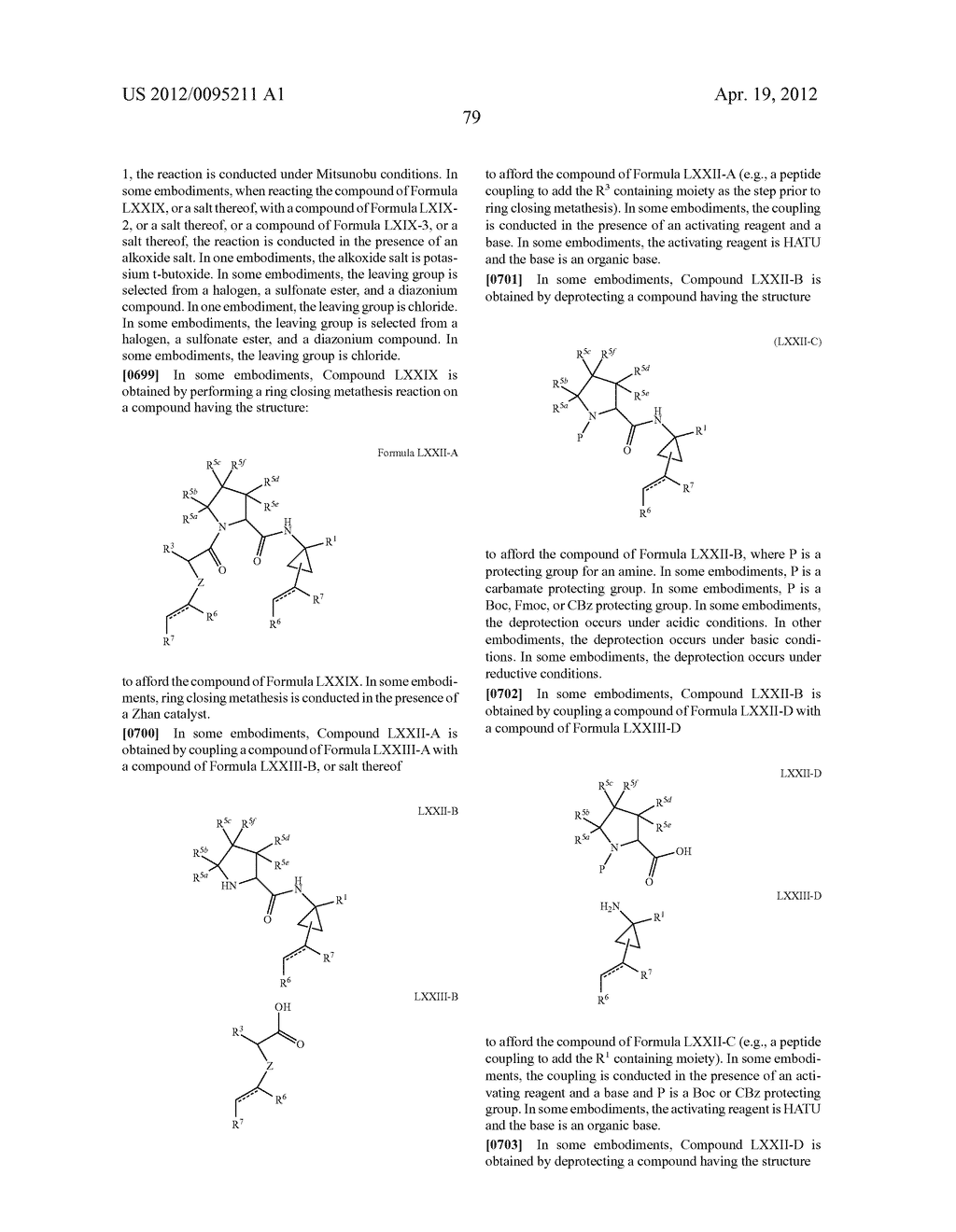 SUBSTITUTED PROLINE INHIBITORS OF HEPATITIS C VIRUS REPLICATION - diagram, schematic, and image 79