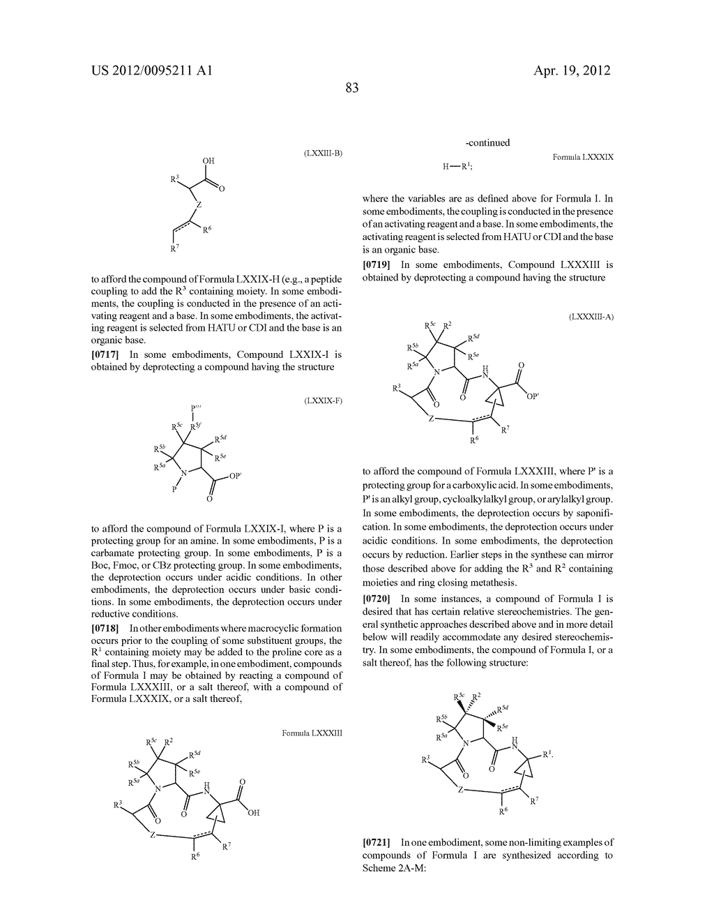 SUBSTITUTED PROLINE INHIBITORS OF HEPATITIS C VIRUS REPLICATION - diagram, schematic, and image 83