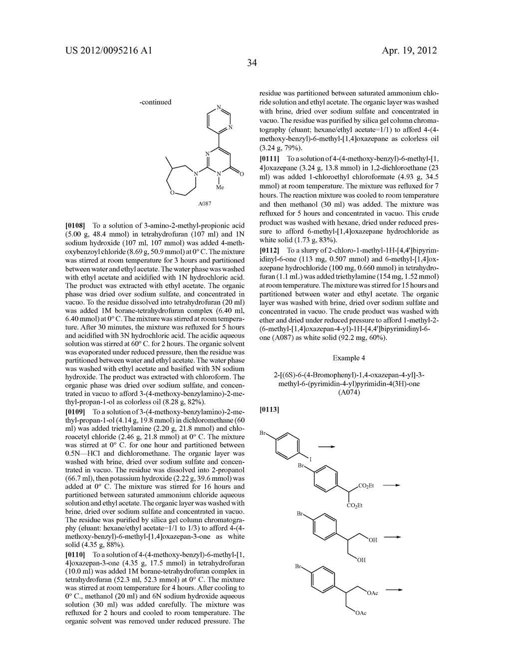 3-[1,4]OXAZEPANE-4-PYRIMIDONE DERIVATIVES - diagram, schematic, and image 35