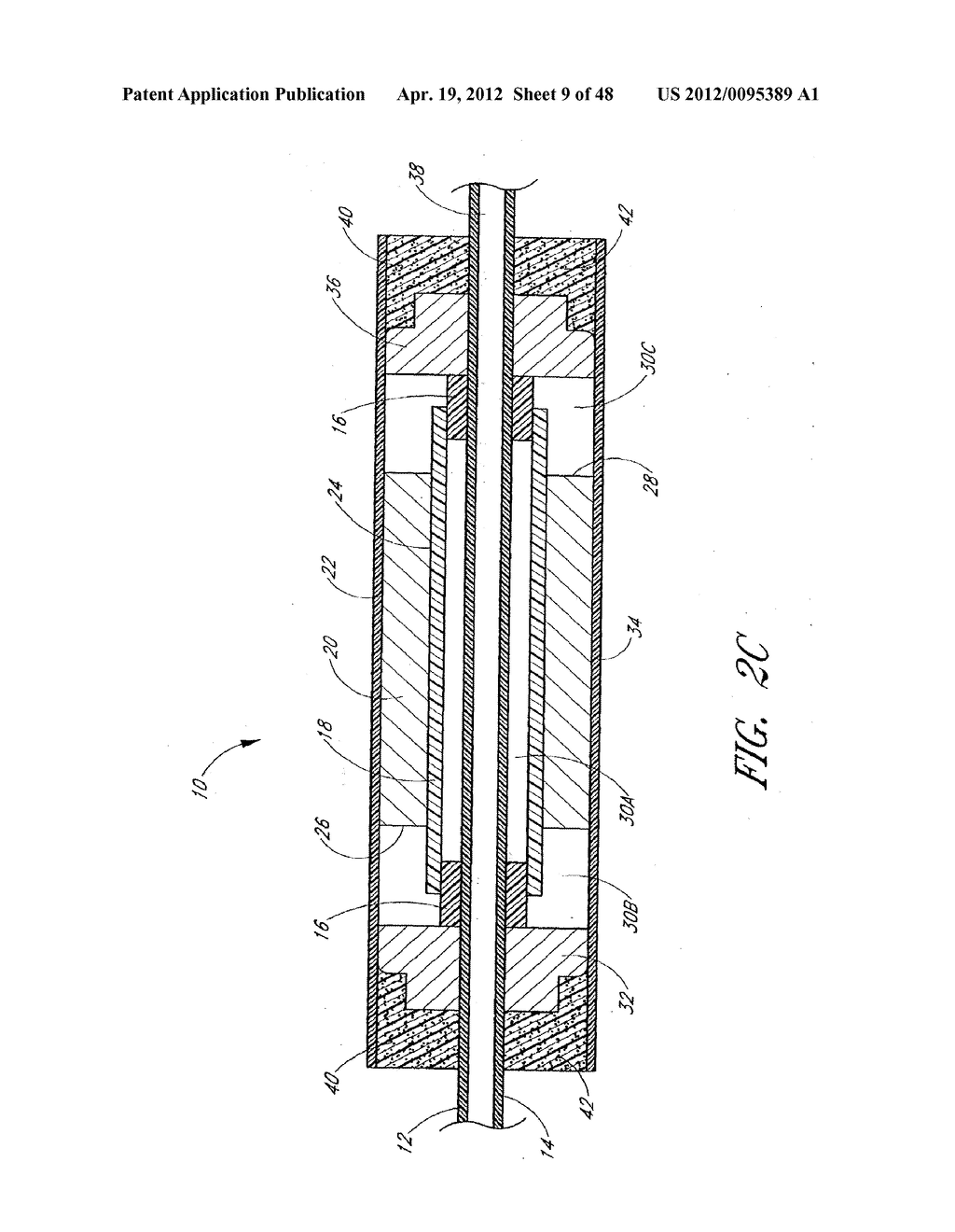 ULTRASOUND CATHETER FOR PROVIDING A THERAPEUTIC EFFECT TO A VESSEL OF A     BODY - diagram, schematic, and image 10