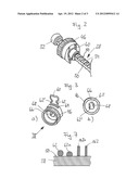 INJECTION DEVICE WITH HOLDING MEANS TO PREVENT UNINTENTIONAL MOVEMENTS OF     PISTON ROD diagram and image