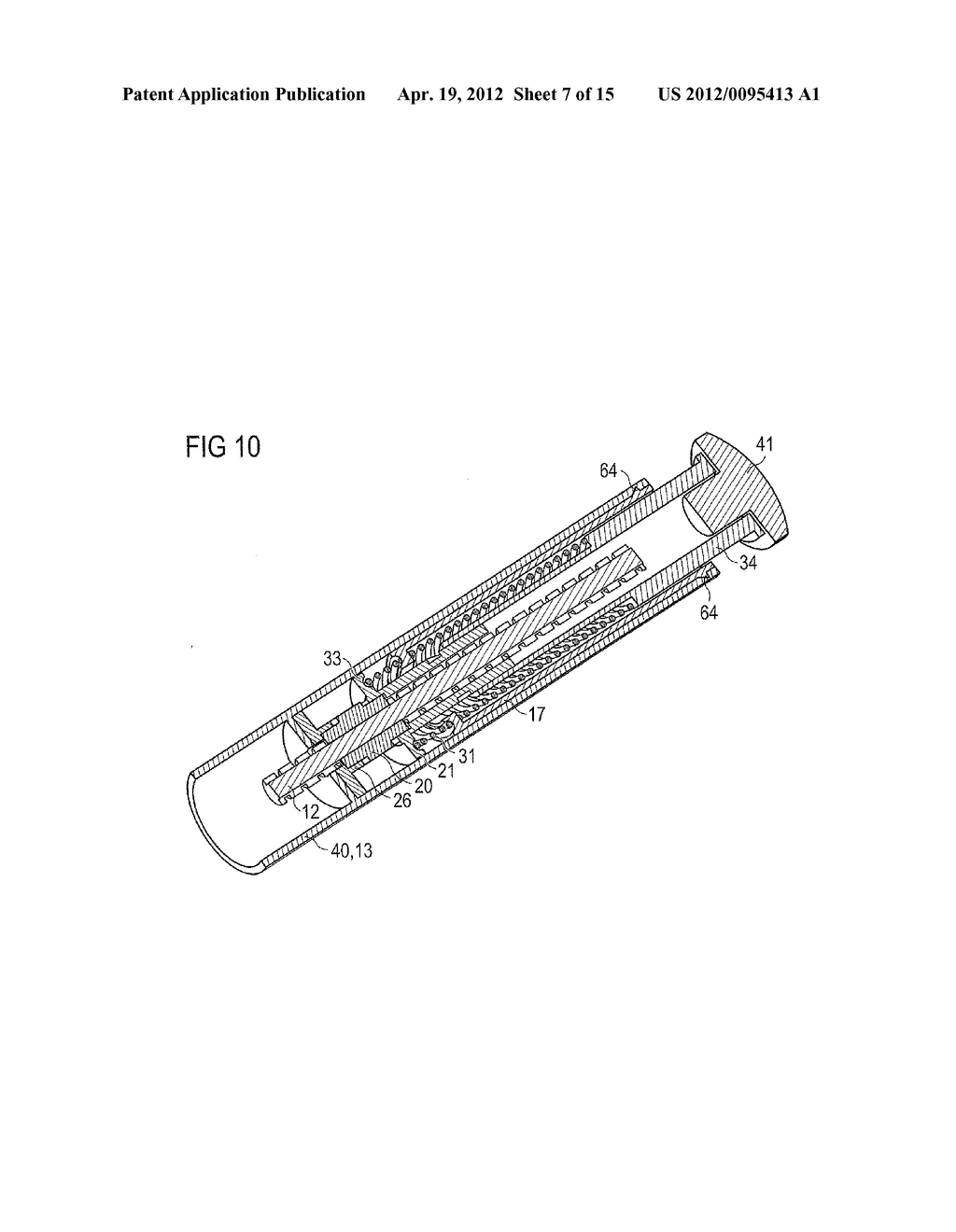 Drive Mechanism for a Medication Delivery Device and Medication Delivery     Device - diagram, schematic, and image 08