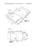 WOUND CARE ARTICLE HAVING AN ABSORBENT SHELL diagram and image