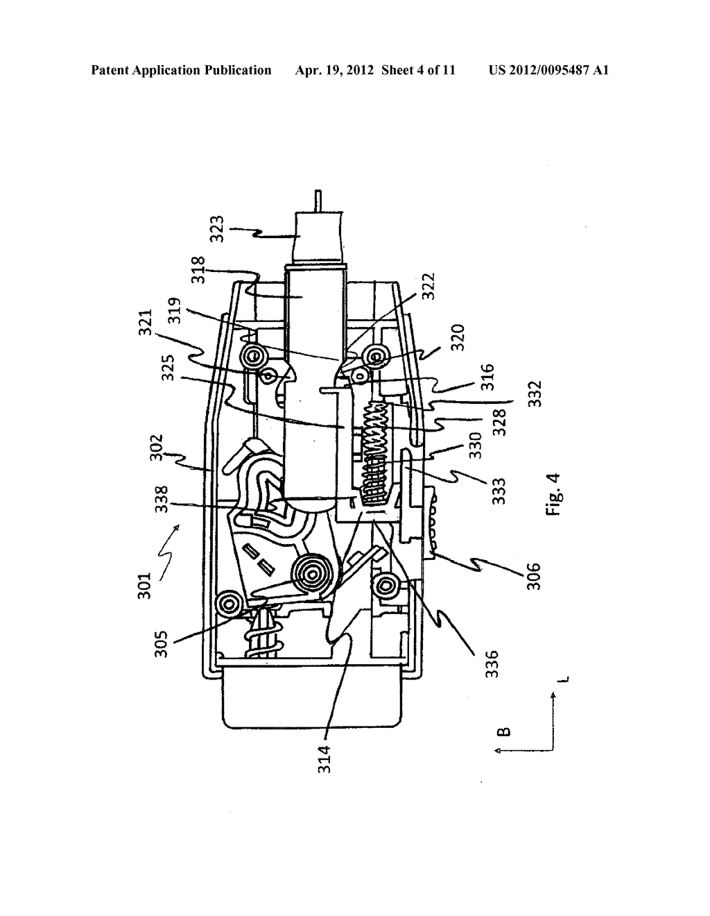 Pricking Aid Comprising A Lancet Ejection Means - diagram, schematic, and image 05