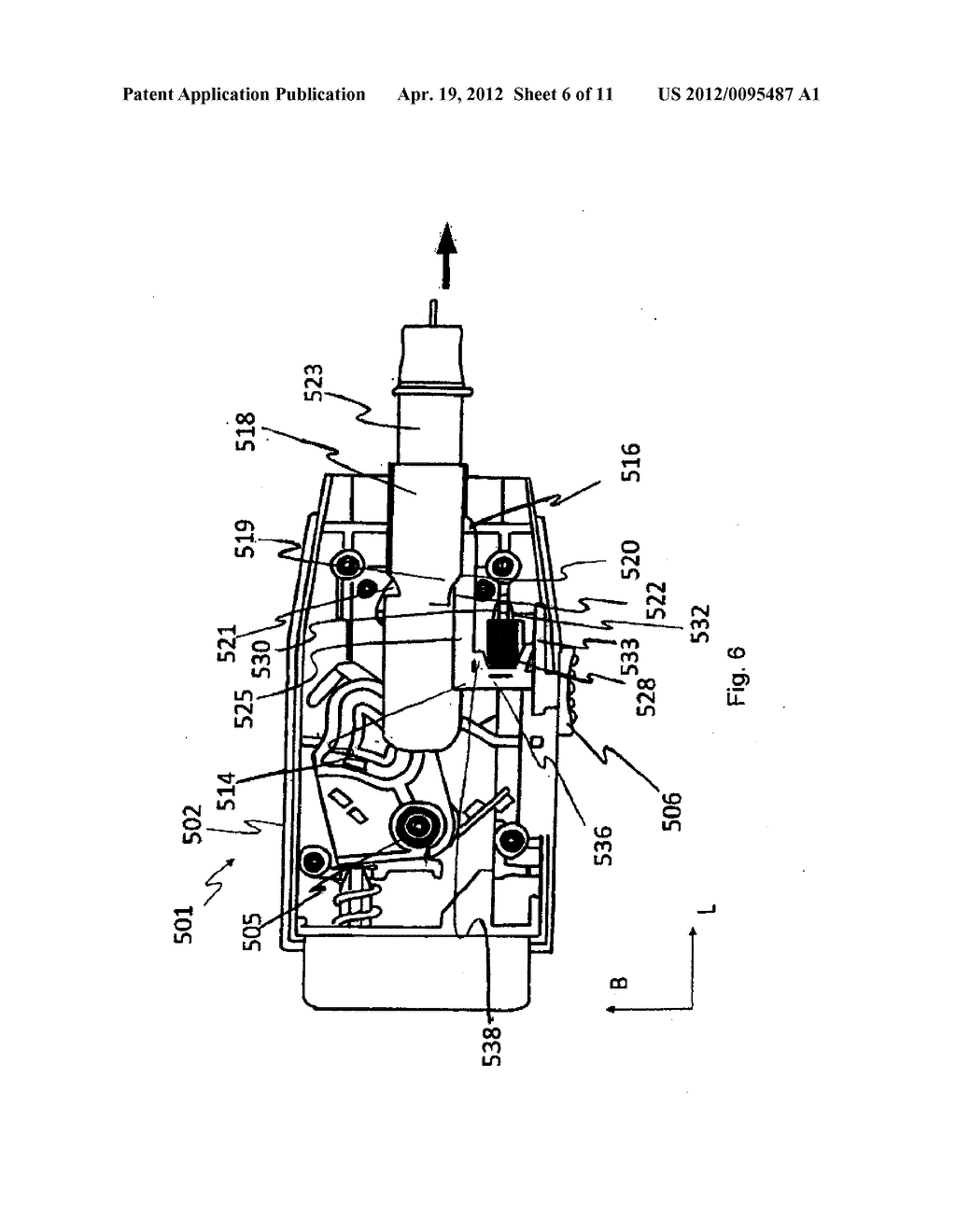 Pricking Aid Comprising A Lancet Ejection Means - diagram, schematic, and image 07