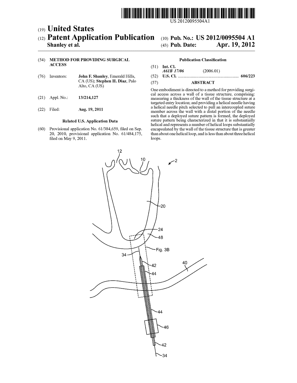 METHOD FOR PROVIDING SURGICAL ACCESS - diagram, schematic, and image 01